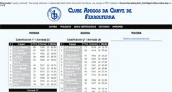 Desktop Screenshot of liga.amigosdachave.es