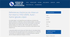 Desktop Screenshot of amigosdachave.es